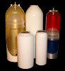Unterschiedliche Zima Aluminium-Monoblock Zweikammer-Kolbendosen, Aerosoldosen, Sprühdosen, Spraydosen
